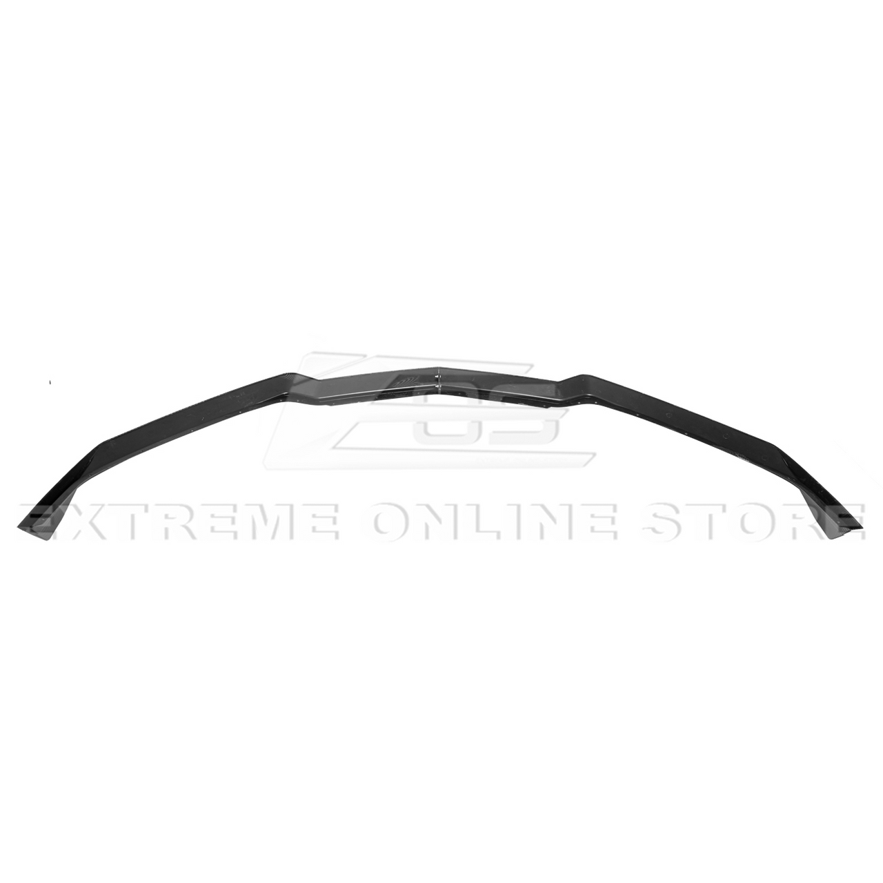EOS 5VM Style Front Splitter 2 Piece - Hydro-Dipped Carbon - C8 Corvette (FLIP-276-CFLK)