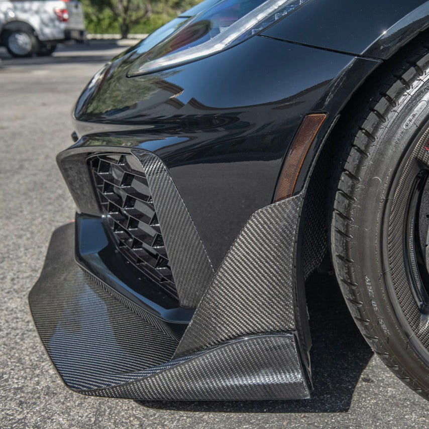 EOS ZR1 Winglets Extensions - Carbon Fiber - C7 Corvette ZR1
