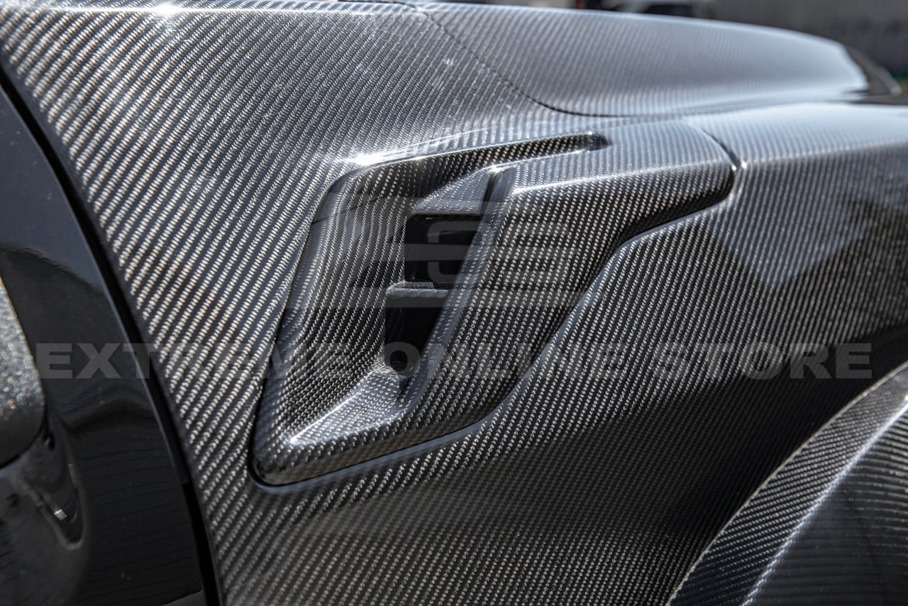 EOS Front Fenders - Carbon Fiber - 2021+ Gen 3 Ford Raptor