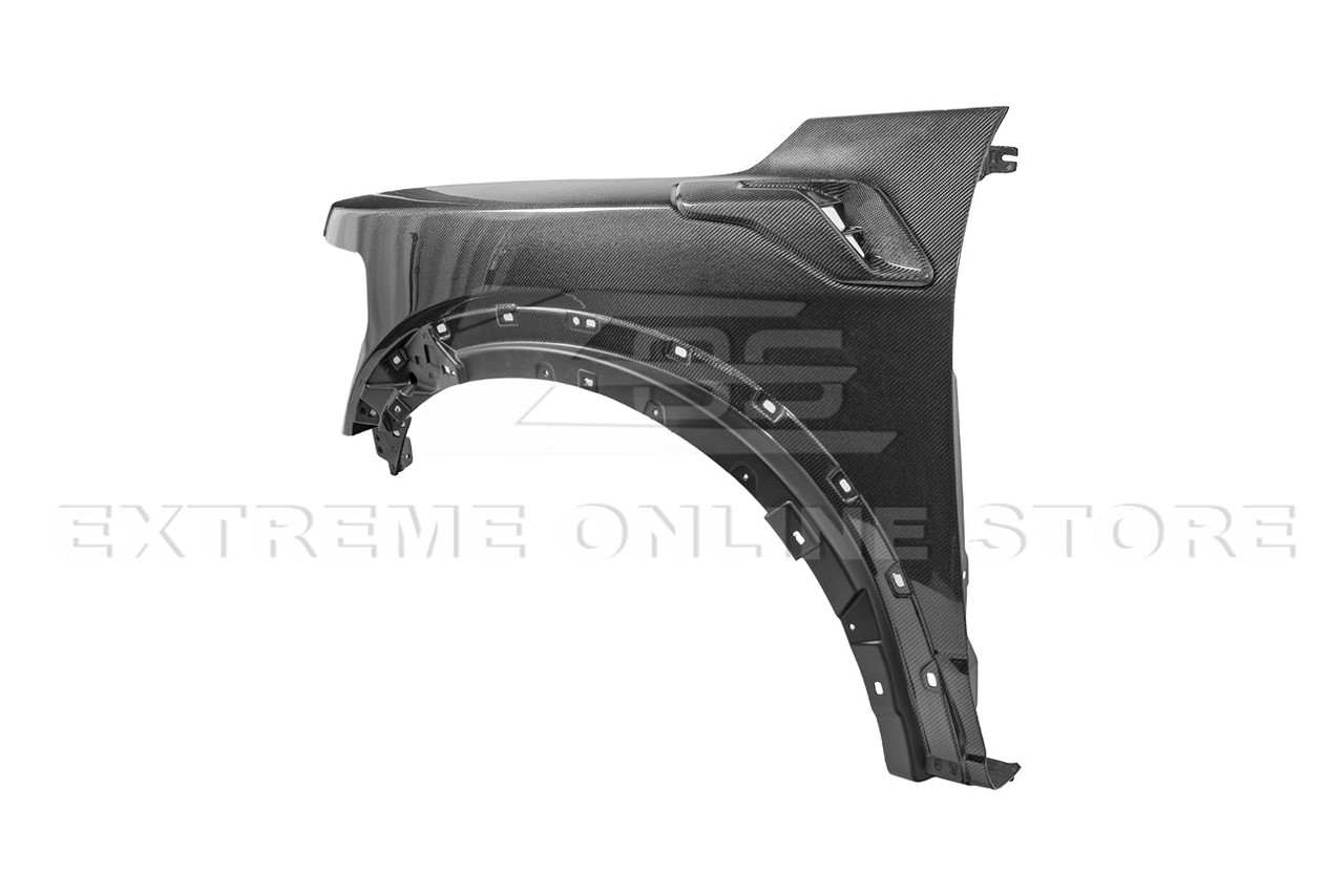 EOS Front Fenders - Carbon Fiber - 2021+ Gen 3 Ford Raptor