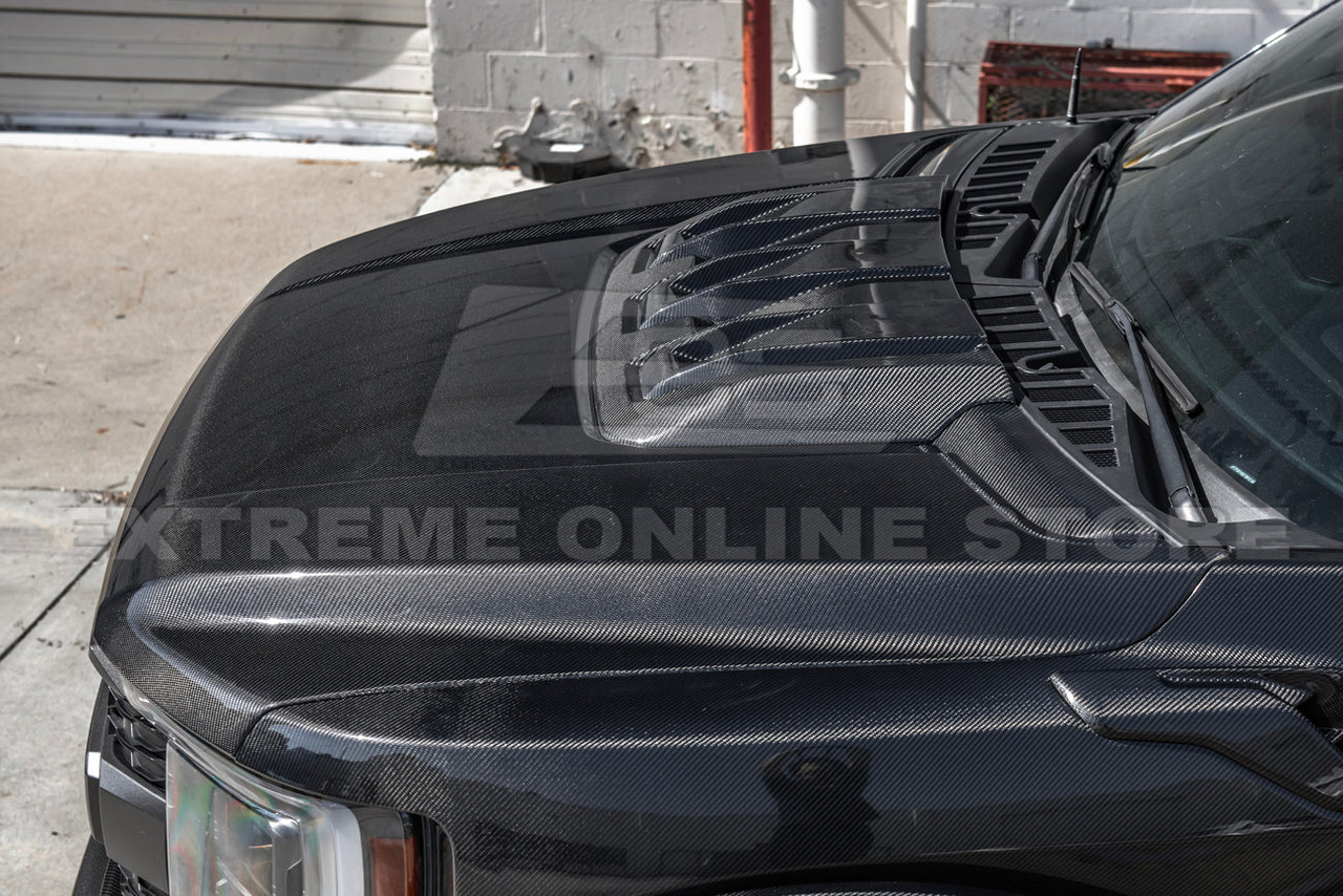 EOS Carbon Fiber Hood Vent - 2021+ Gen 3 Ford Raptor