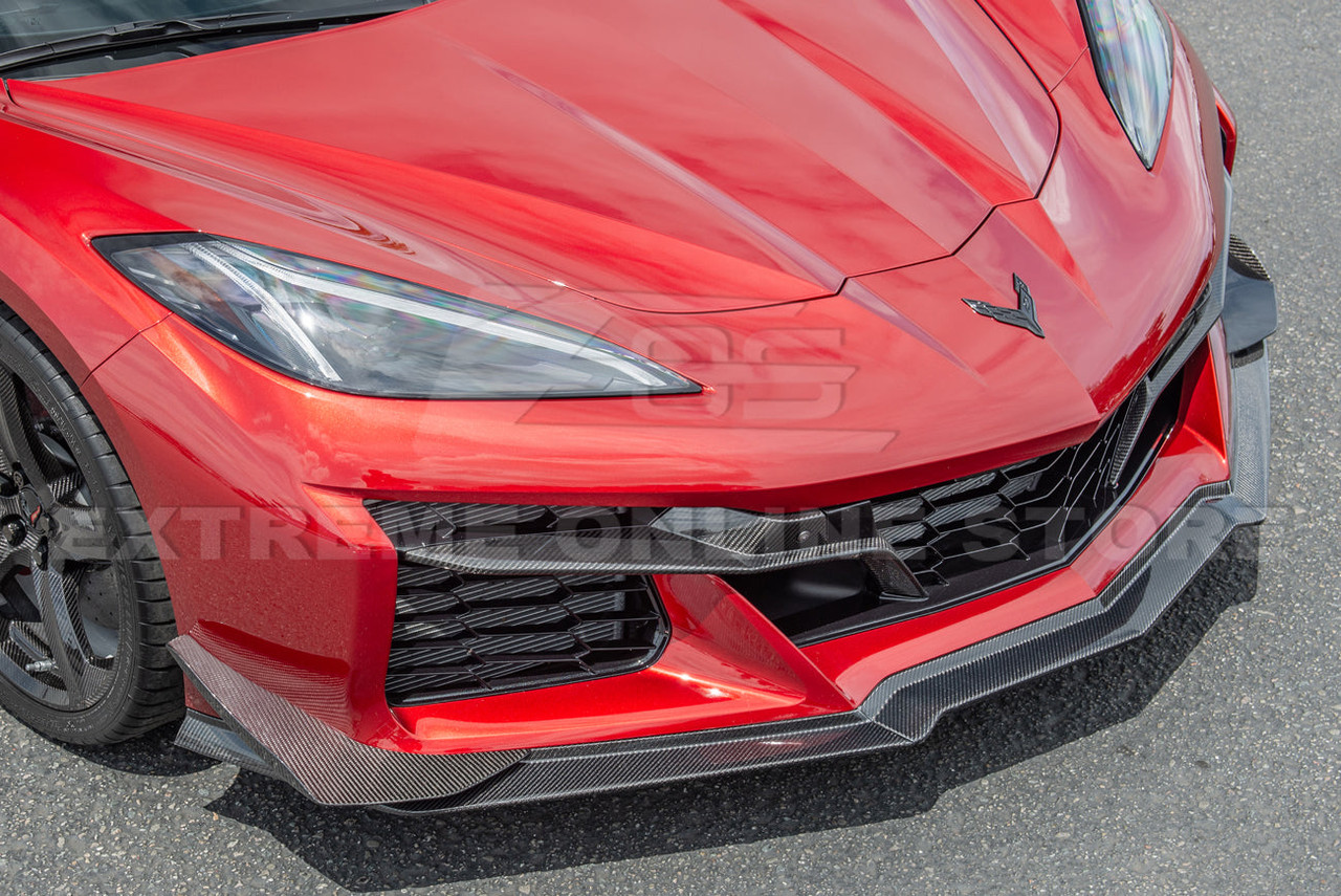 EOS Front Splitter & Carnards Z07 Package - Carbon Flash Metallic