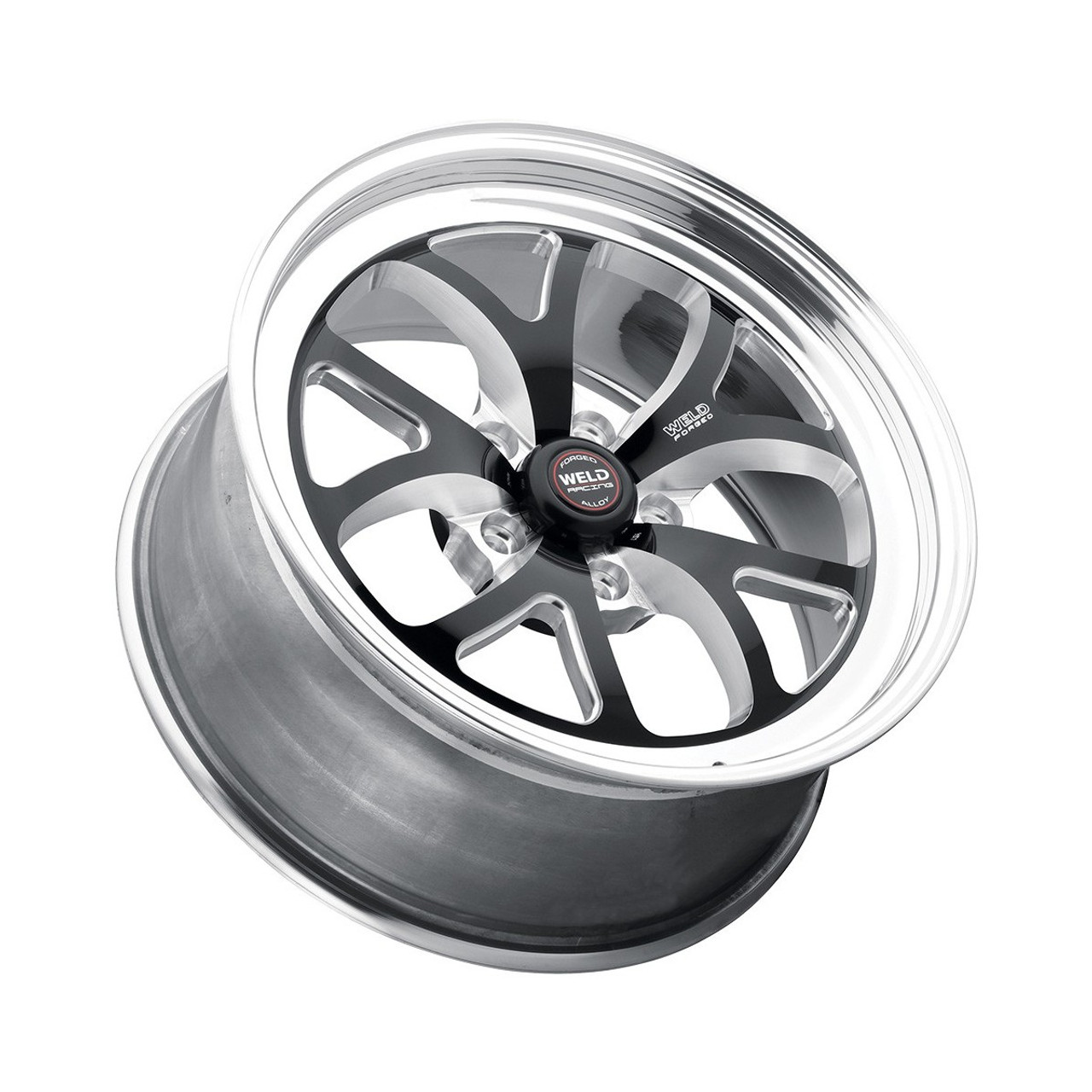 Weld Wheels S76 Black 18x11 Rear Wheel - S550 / S650 Mustang GT