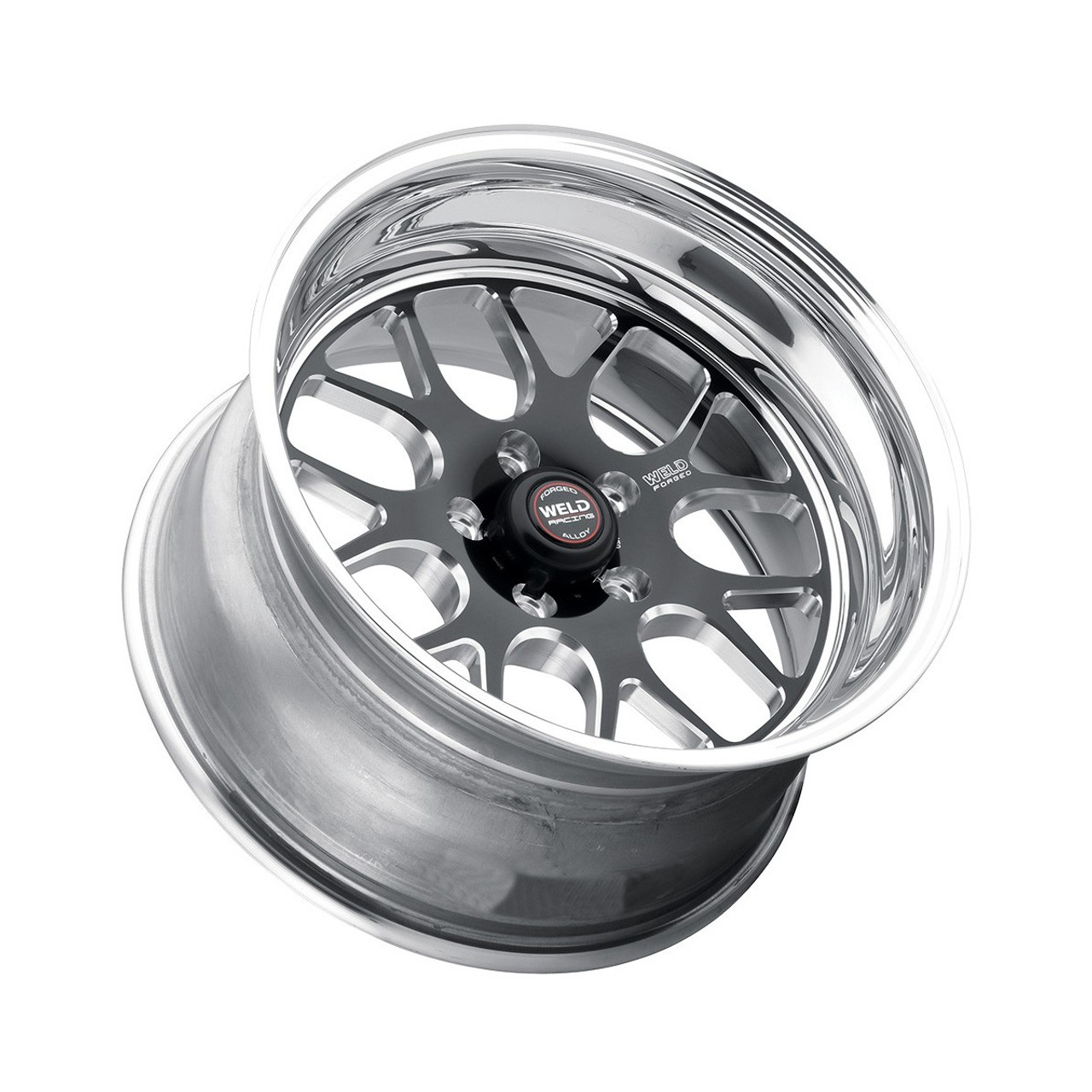 Weld Wheels S77 Black 18x11 Rear Wheel - S550 / S650 Mustang GT