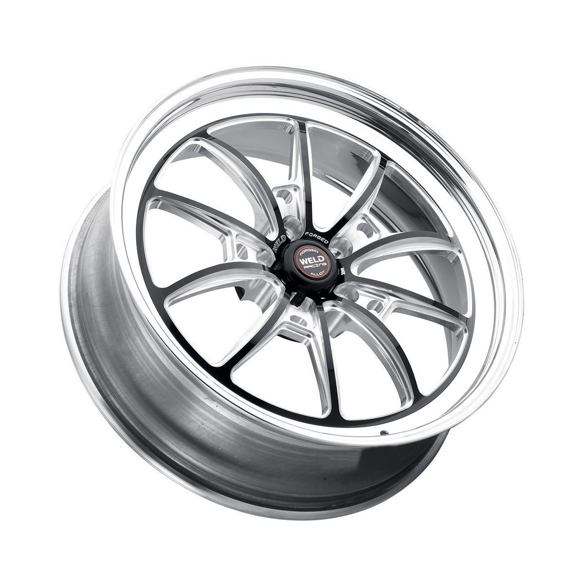 Weld Wheels S80 Black 18x9 Front Wheel - 2015-2025+ Ford Mustang GT