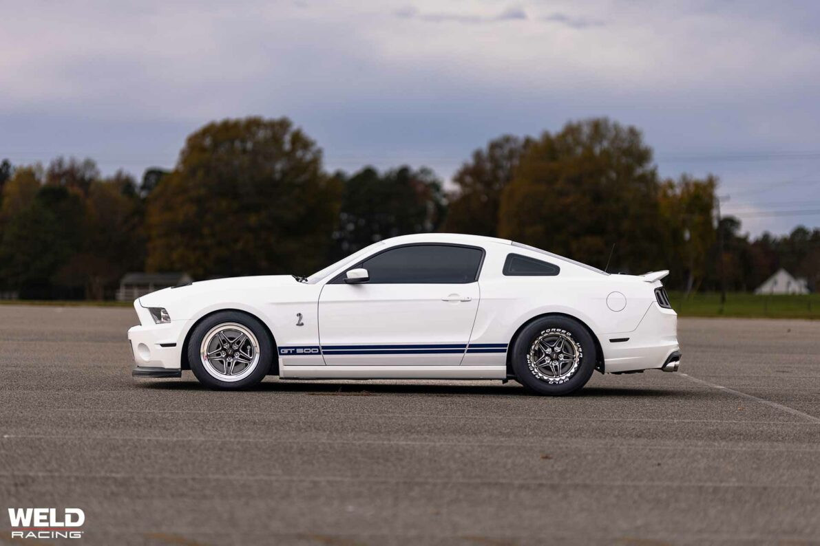 Weld Wheels S81 Black 18x8 Front Wheel - 2015-2025+ Ford Mustang GT