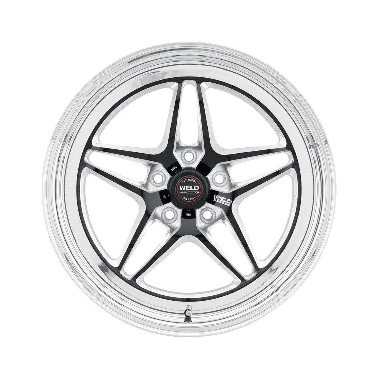 Weld Wheels S81 Black 18x9 Front Wheel - S550 / S650 Mustang GT