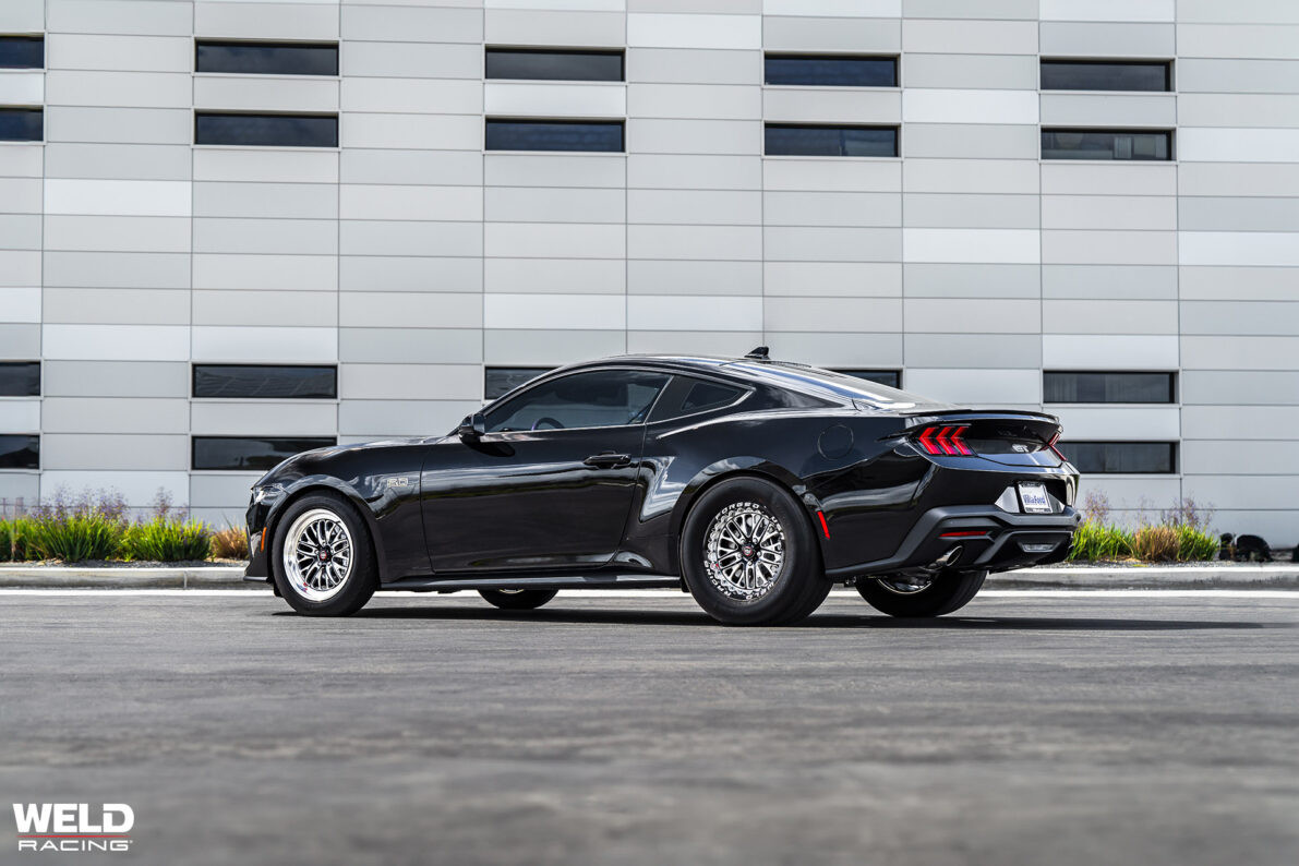 Weld Wheels S82 Black 18x5 Front Wheel - 2015-2025+ Ford Mustang GT