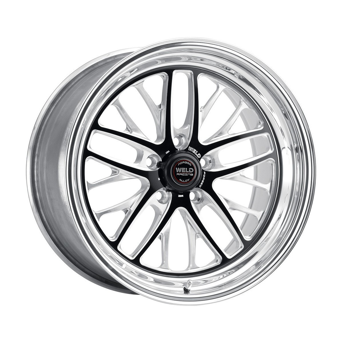 Weld Wheels S82 Black 18x5 Front Wheel - 2015-2025+ Ford Mustang GT