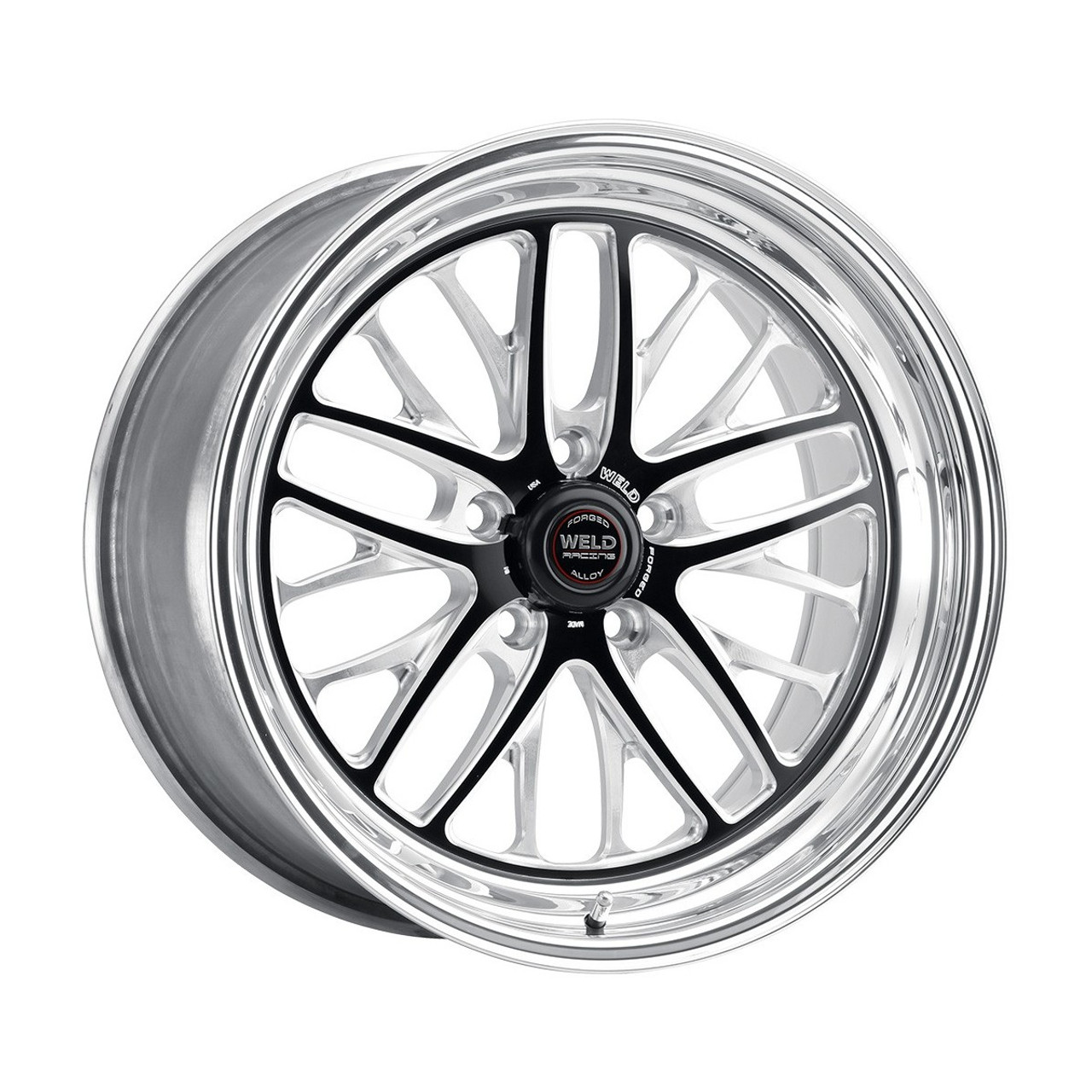 Weld Wheels S82 Black 20x9 Front Wheel - 2015-2025+ Ford Mustang GT