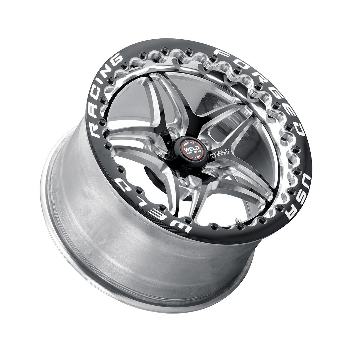 Weld Wheels S81 Beadlock 17x10 Rear Wheel - 2015-2025+ Ford Mustang GT