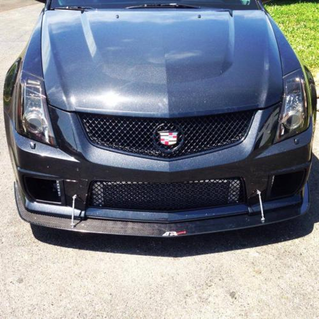 APR - 09-15 Cadillac CTS-V Carbon Fiber Front Splitter