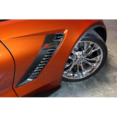 APR C7 Z06 Carbon Fiber Fender Vents (2015+) (CF700802)