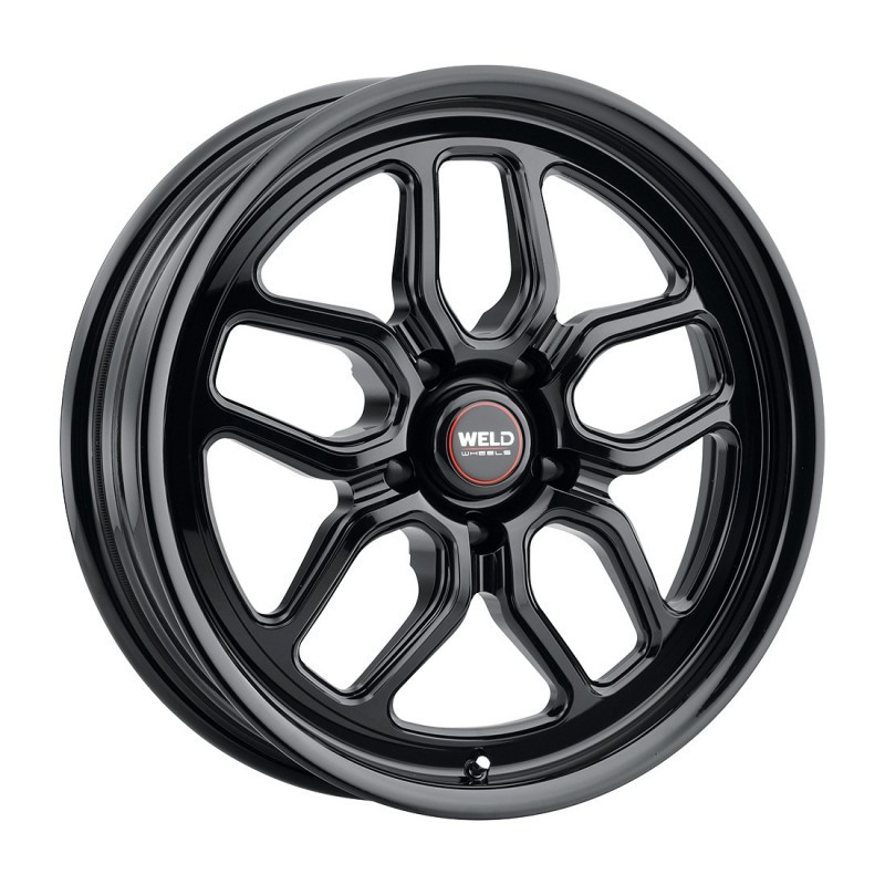 Weld Laguna Drag Gloss Black 18x5 Front Wheel - 15-23 Dodge
