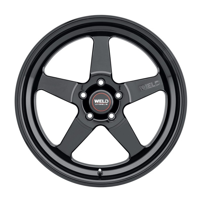 Weld Ventura Drag Gloss Black 17x10 Rear Wheel - 2015-2025+ Ford Mustang GT
