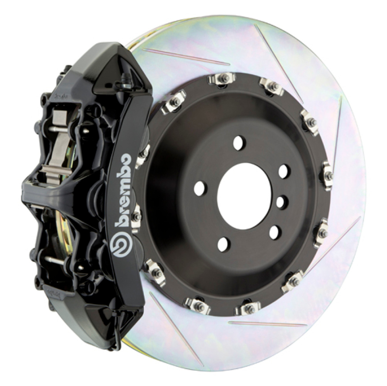 Brembo 25+ BMW X3 30/BMW X3 M50 xDrive Fr GT BBK 6 Pist Cast 405x34 2pc Rotor Slotted Type1- Blk - 1N2.9552A1