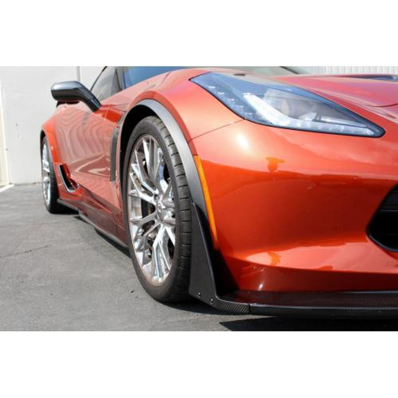 APR - C7 Z06 Carbon Fiber Front Bumper Canards & Spats