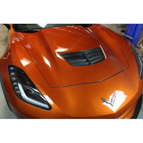 APR - C7 Z06 Carbon Fiber Hood Vent (CF-700805)