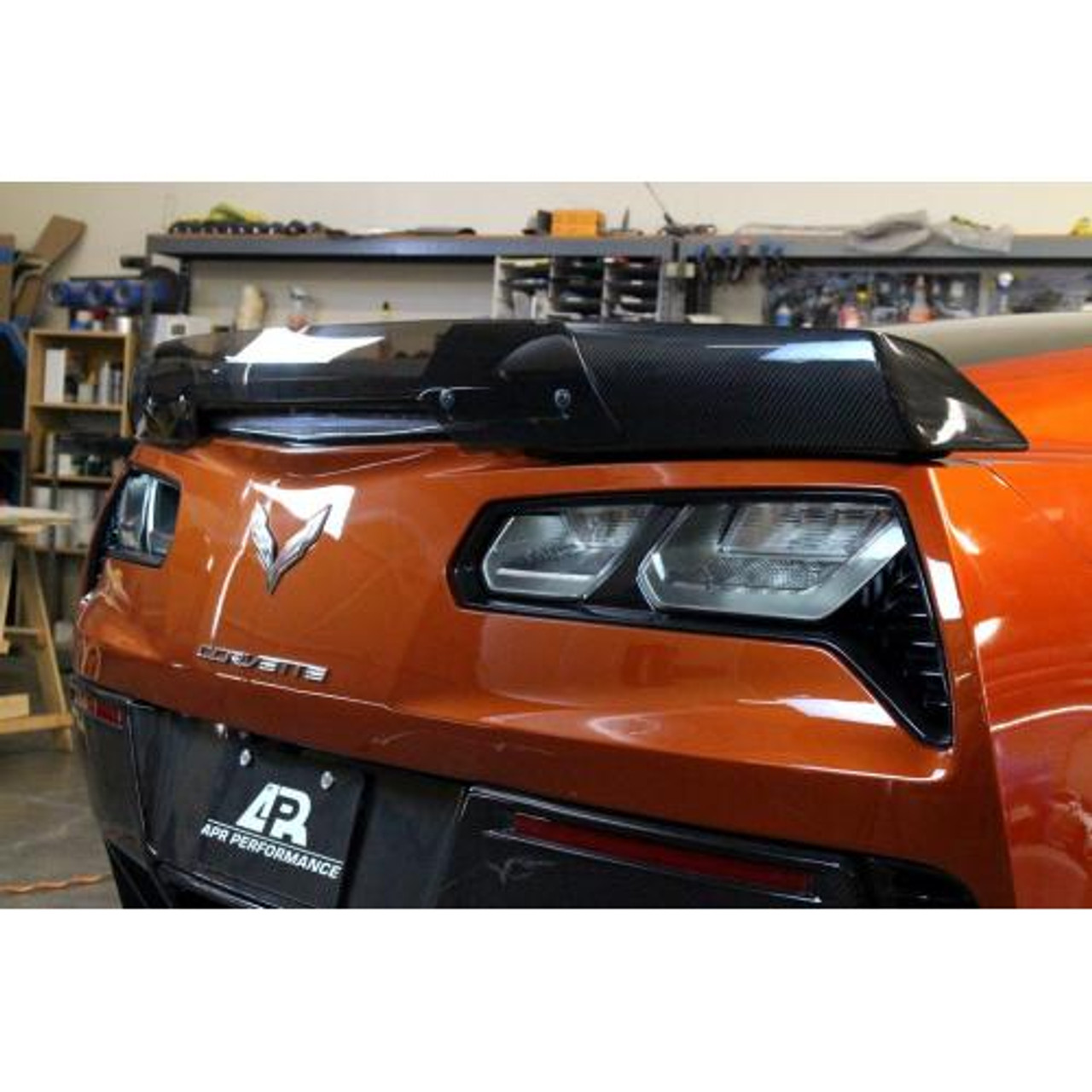 APR - C7 Z06 Carbon Fiber Track Pack Spoiler w. APR Wickerbill