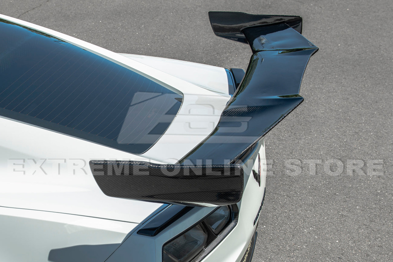 EOS High Wing ZTK Conversion Winglets - Carbon Fiber - C7 Corvette