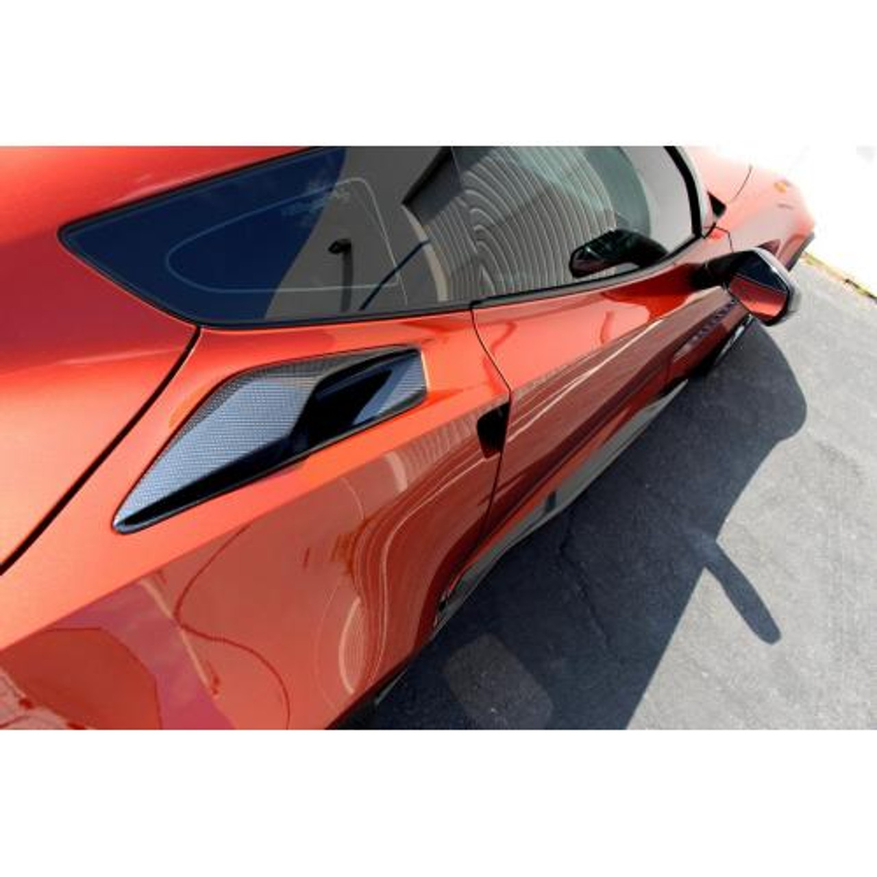 APR - C7 Z06 Carbon Fiber Quarter Panel Intake Vents