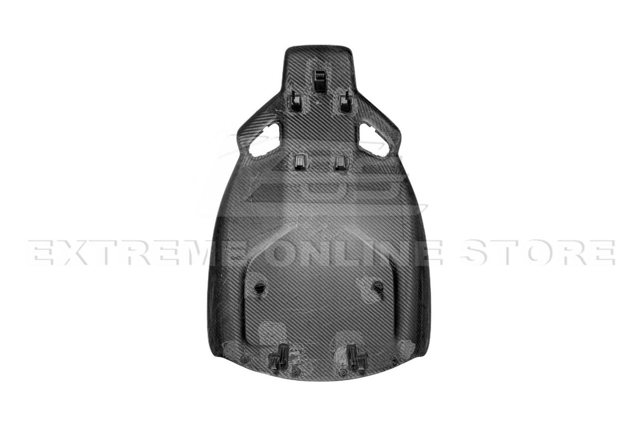 EOS Seat Back Cover Pair - Carbon Fiber - 16-19 CTS-V / ATS-V