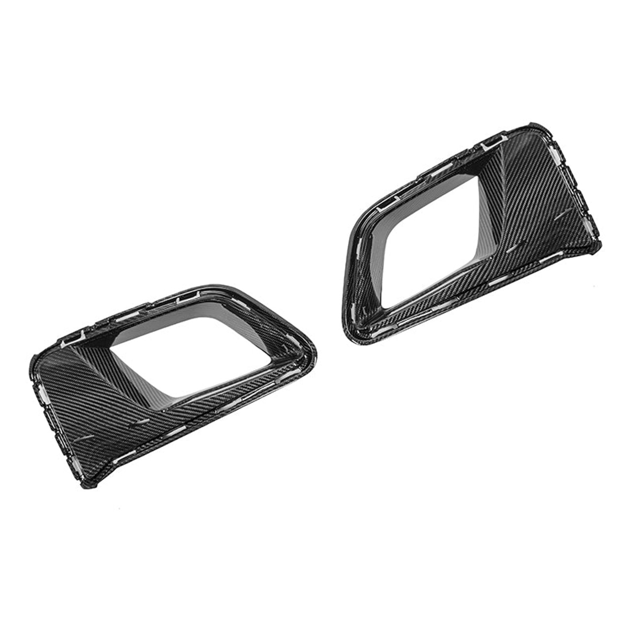 EOS Front Air Duct Bezels - Carbon Fiber - 2017+ Camaro ZL1