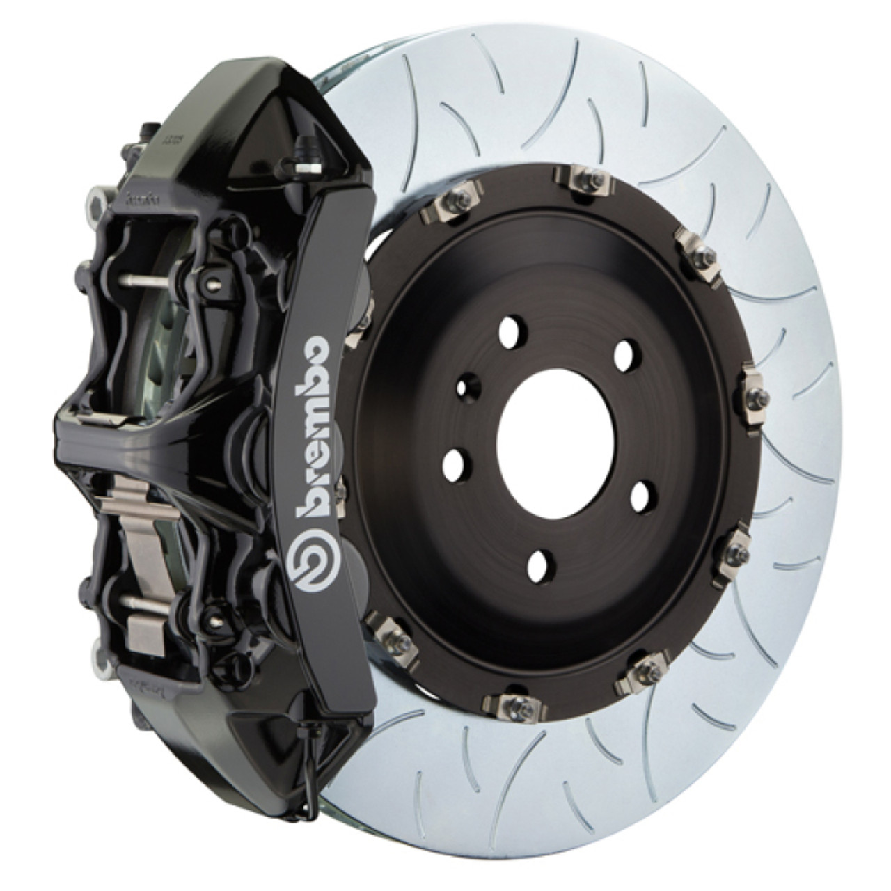 Brembo 17-23 540i Front GT BBK 6 Piston Cast 405x34 2pc Rotor Slotted Type3-Black - 1N3.9539A1