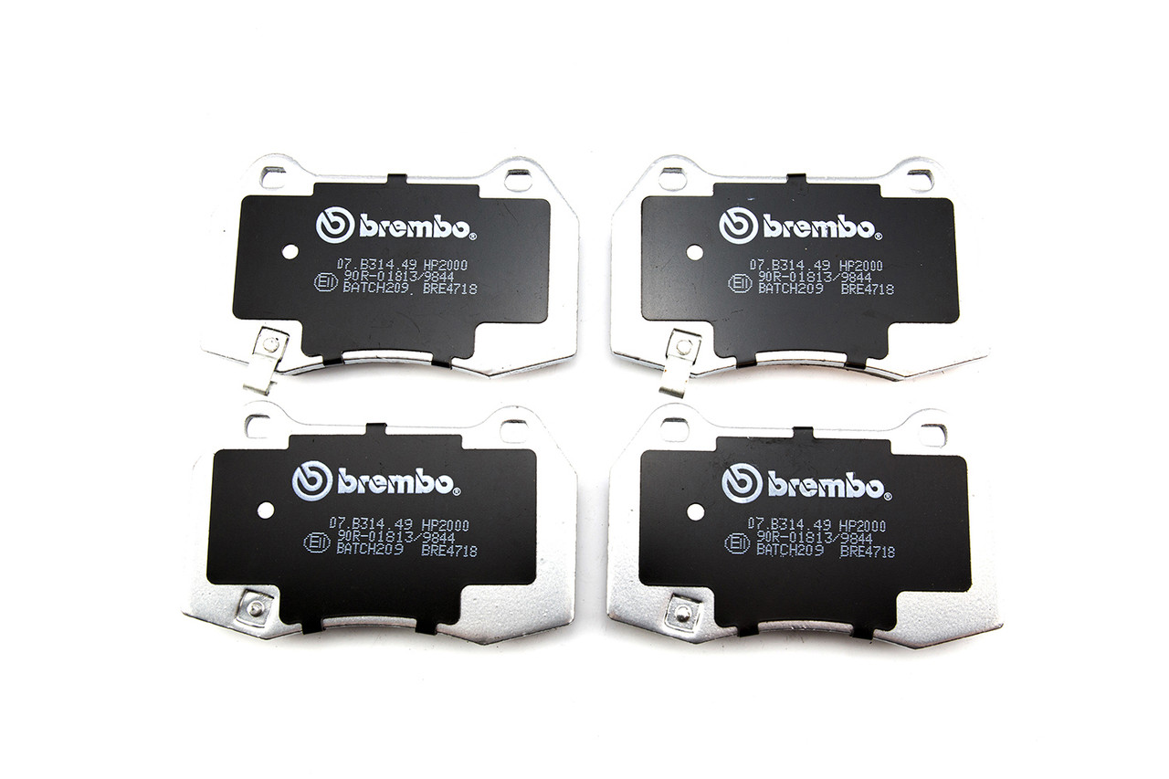 Brembo Sport HP2 Rear Brake Pads - 09-19 CTS-V / 12-24 Camaro ZL1 / Dodge Hellcat (07.B314.49)