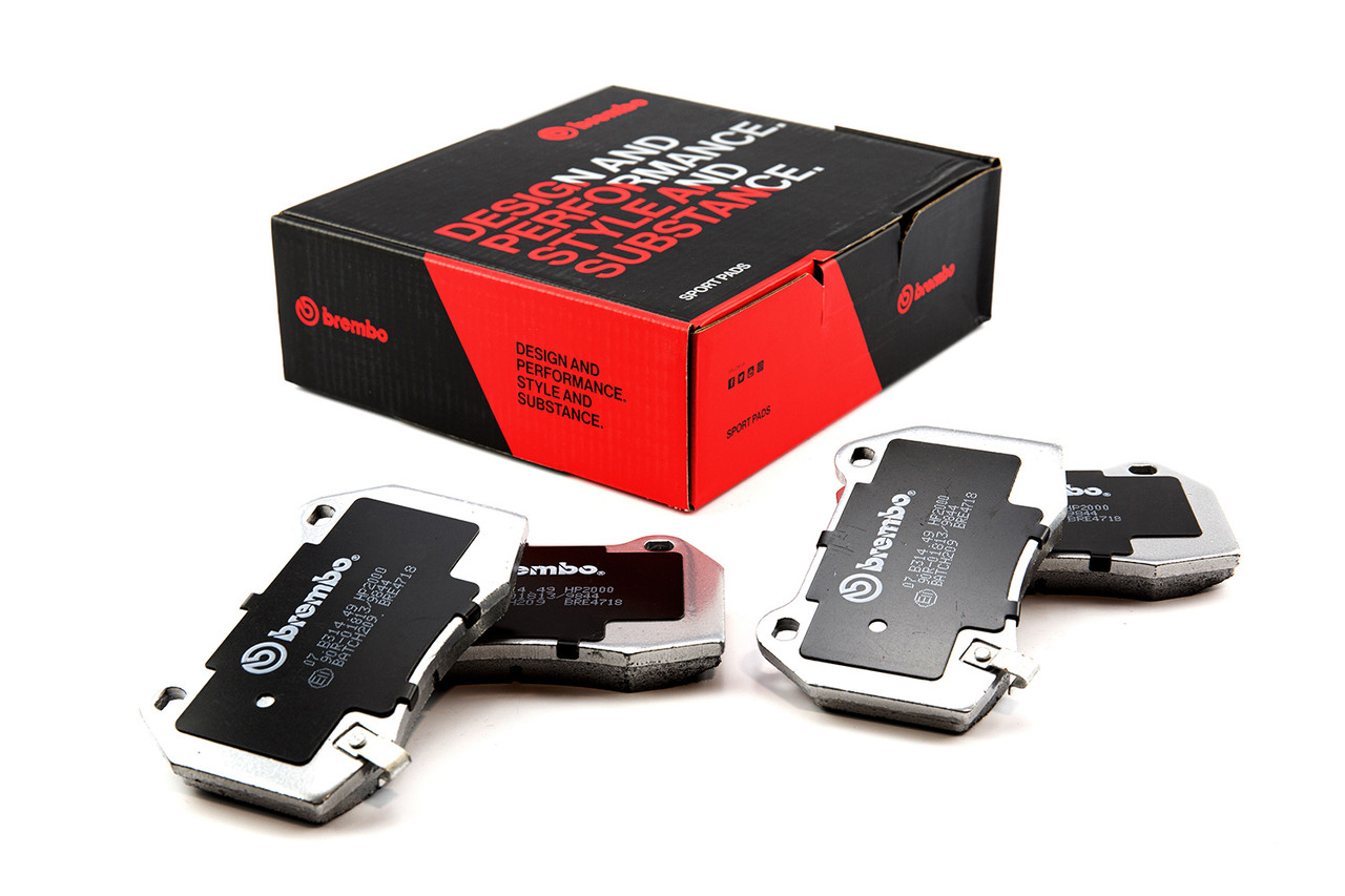 Brembo Sport HP2 Rear Brake Pads - 09-19 CTS-V / 12-24 Camaro ZL1 / Dodge Hellcat (07.B314.49)