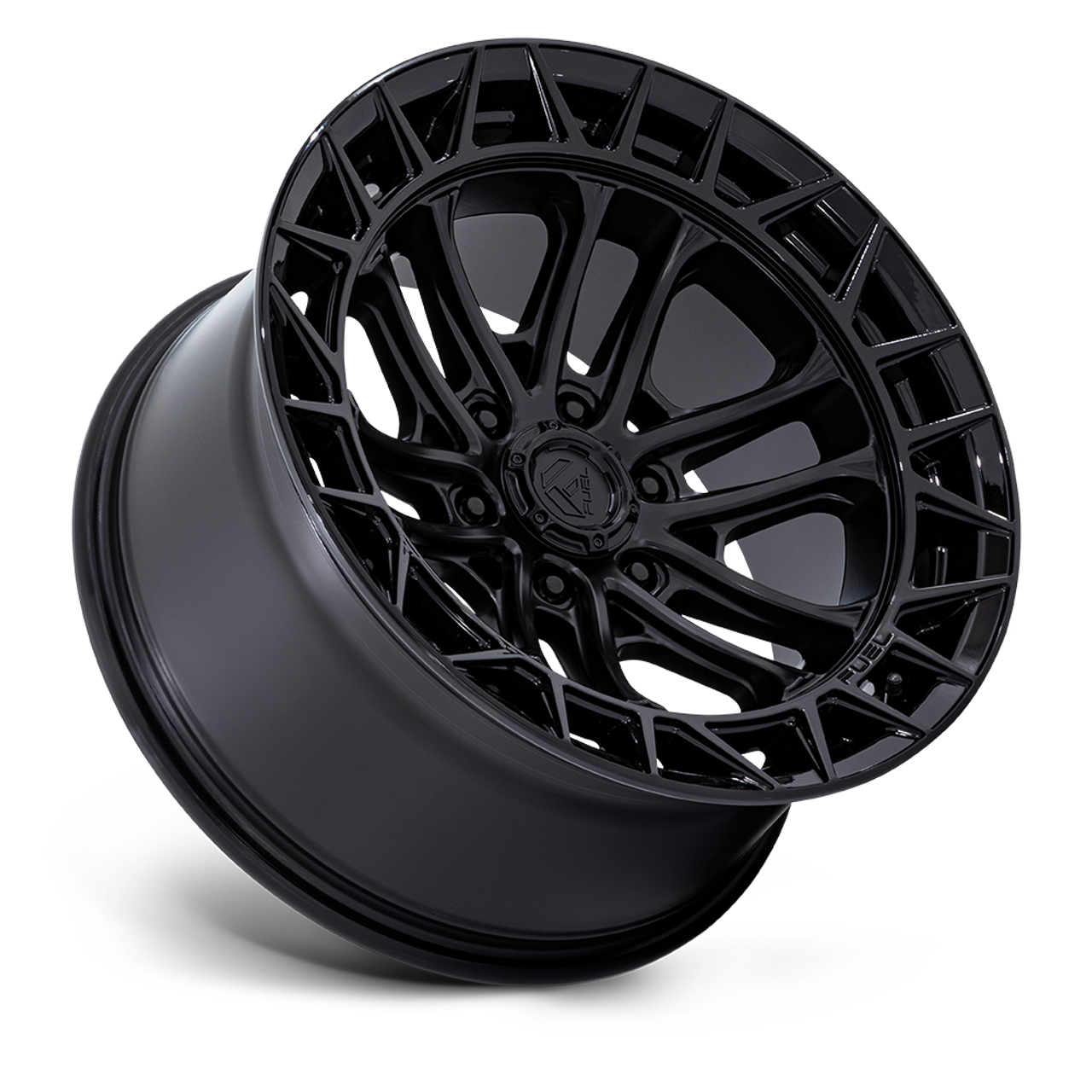 Fuel Celsius 17x9 / 6x139.7 / +1 Offset / Matte Black w. Gloss Black Lip
