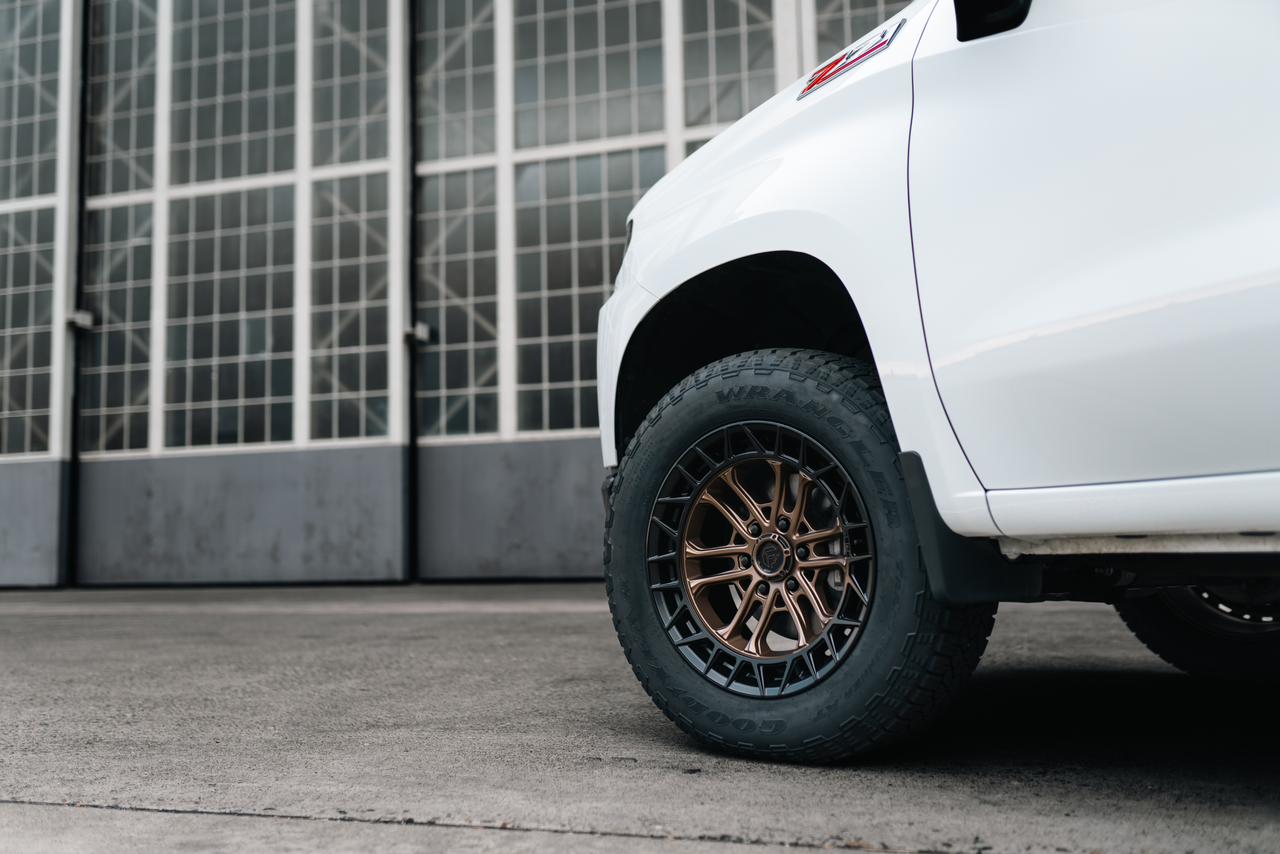 Fuel Celsius 17x9 / 6x139.7 / -12 Offset / Matte Bronze w. Matte Black Lip