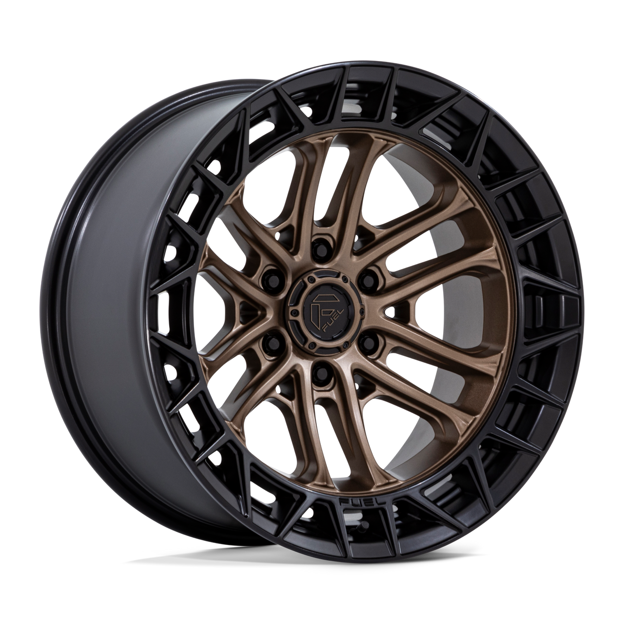 Fuel Celsius 17x9 / 6x139.7 / -12 Offset / Matte Bronze w. Matte Black Lip