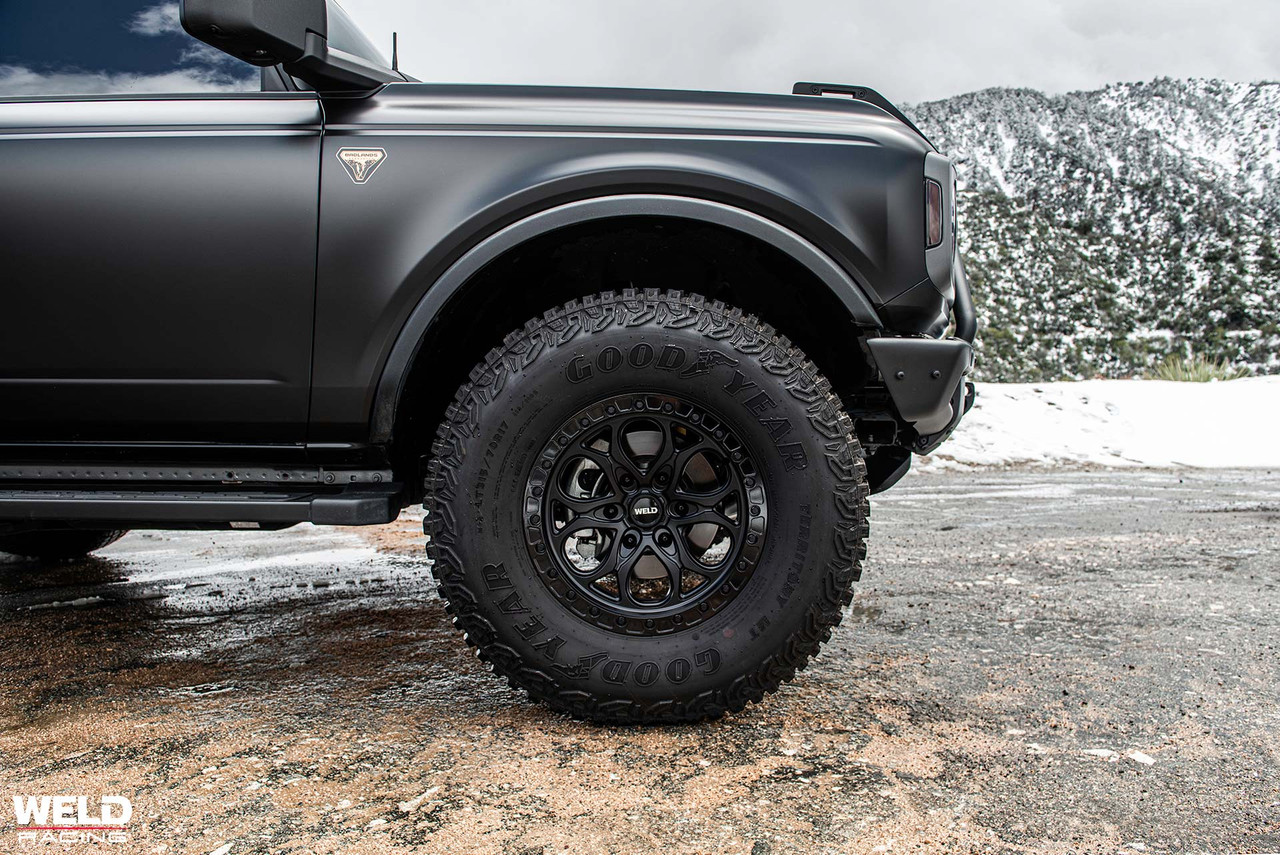2026SS✨ネストローブ　ピークドラペルジレ　ブラック Weld Ledge 6 W106 17x9 / 6x135 / +0 Offset / Satin Bronze w. Satin