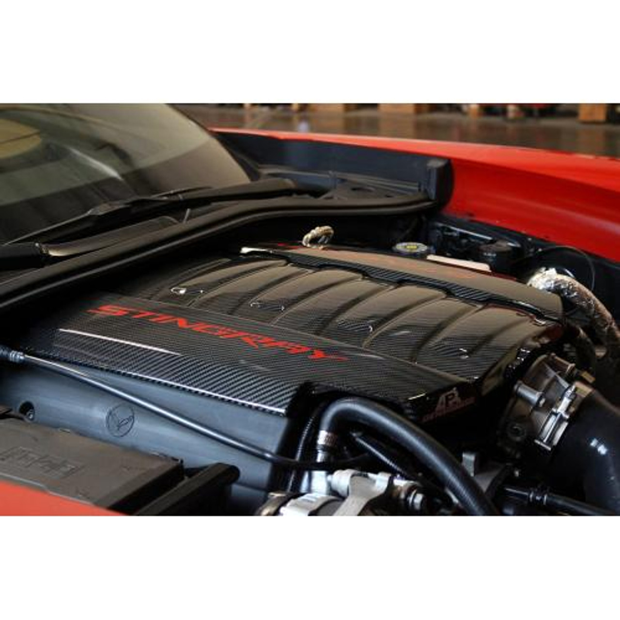 APR - C7 Corvette Carbon Fiber Engine Cover Package