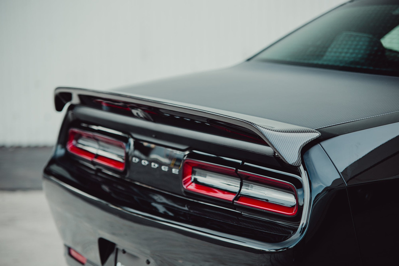 Anderson Composites Type-PS Carbon Fiber Rear Spoiler - 18-23 Dodge Challenger