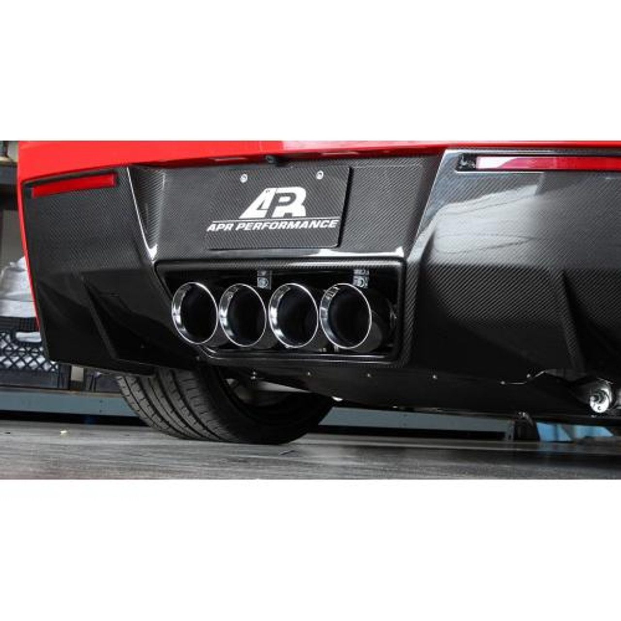 APR - C7 Corvette Carbon Fiber Exhaust Heat Shield