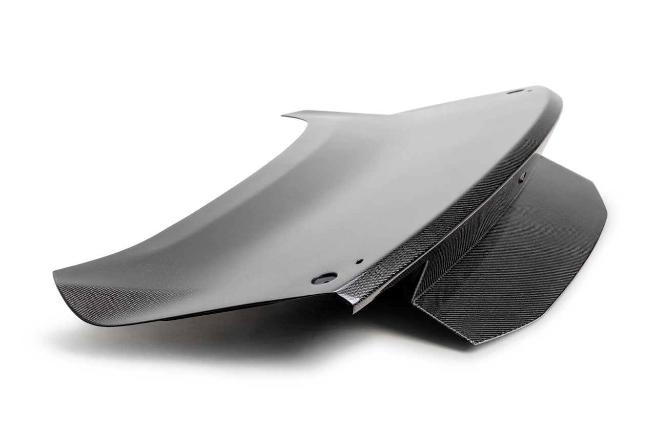 Anderson Composites Type-AC Carbon Fiber Trunk Lid w. Spoiler Mounting Holes - 2024+ Mustang S650