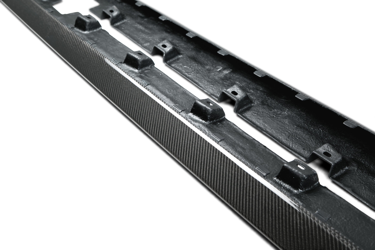 Anderson Composites Type-OE Carbon Fiber Side Skirts - 15-23 Ford Mustang S550