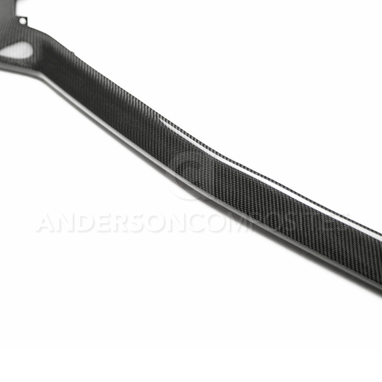 Anderson Composites Type-OE Carbon Fiber Front Splitter PP1 - 15-23 Ford Mustang S550