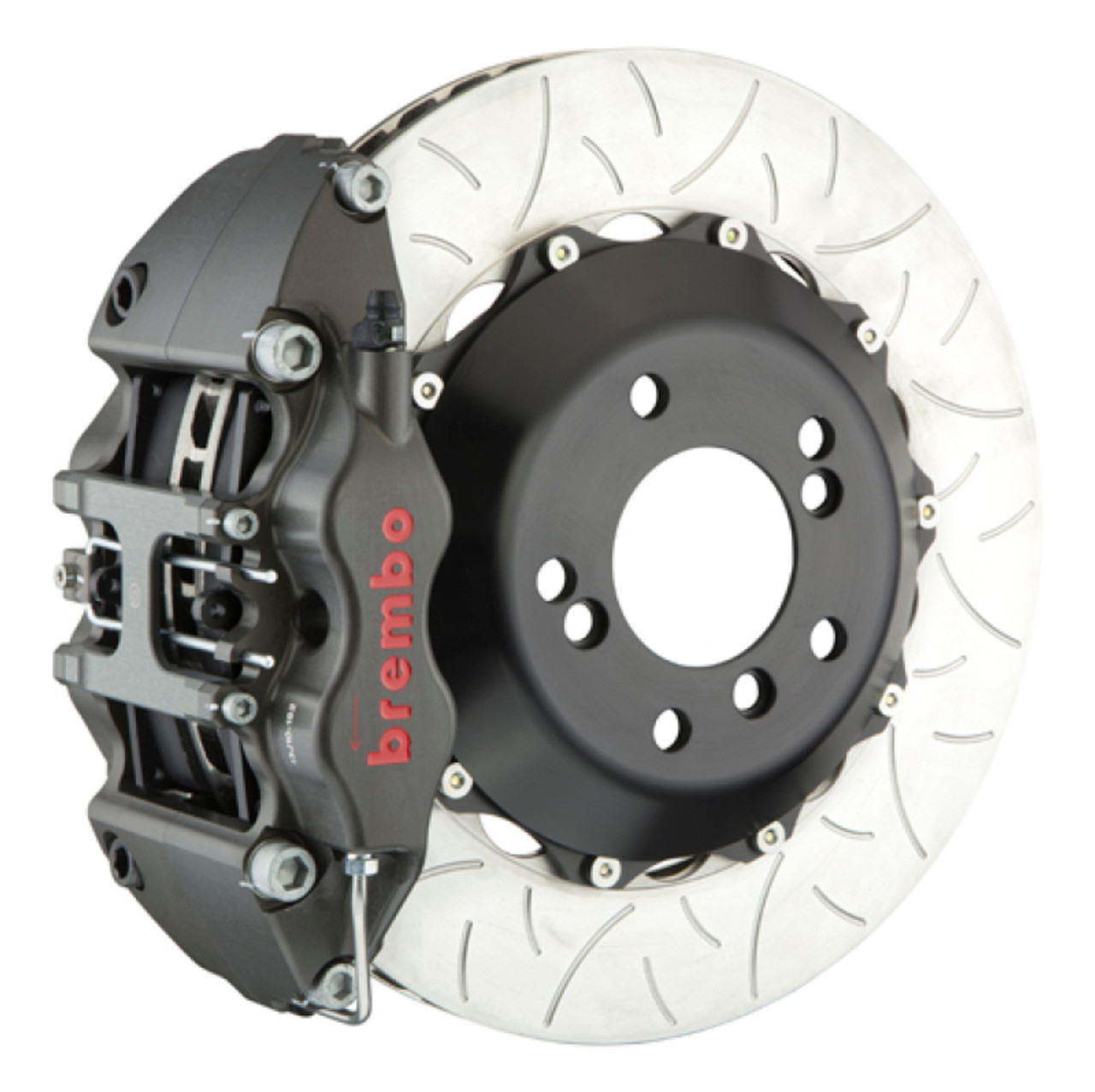Brembo 05-09 Chevy Corvette C6 Z51 PISTA Front Race BBK 2pc 355x35x53a 2pc Rotor T3 - 3K3.8044A User 1