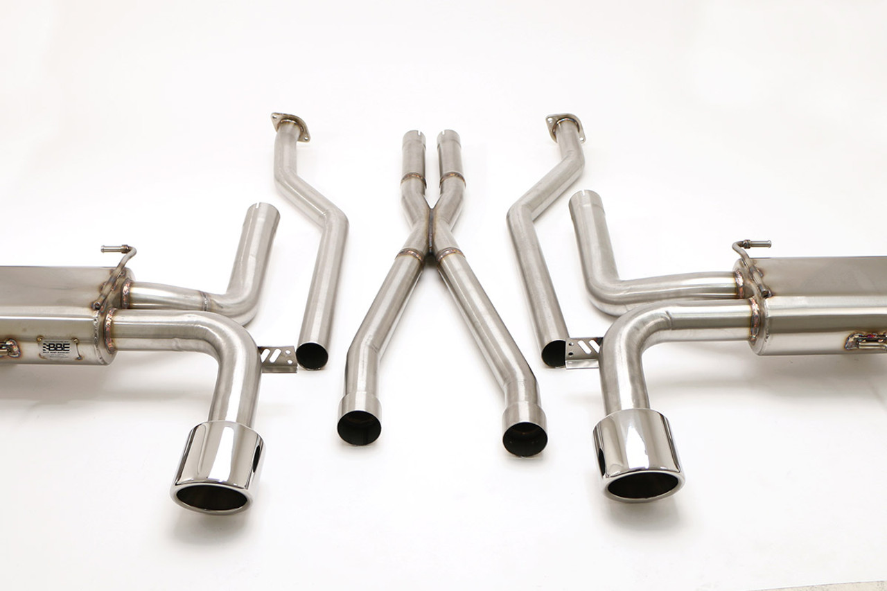 B&B - Catback Exhaust System w. X-Pipe - 09-15 CTS-V Coupe