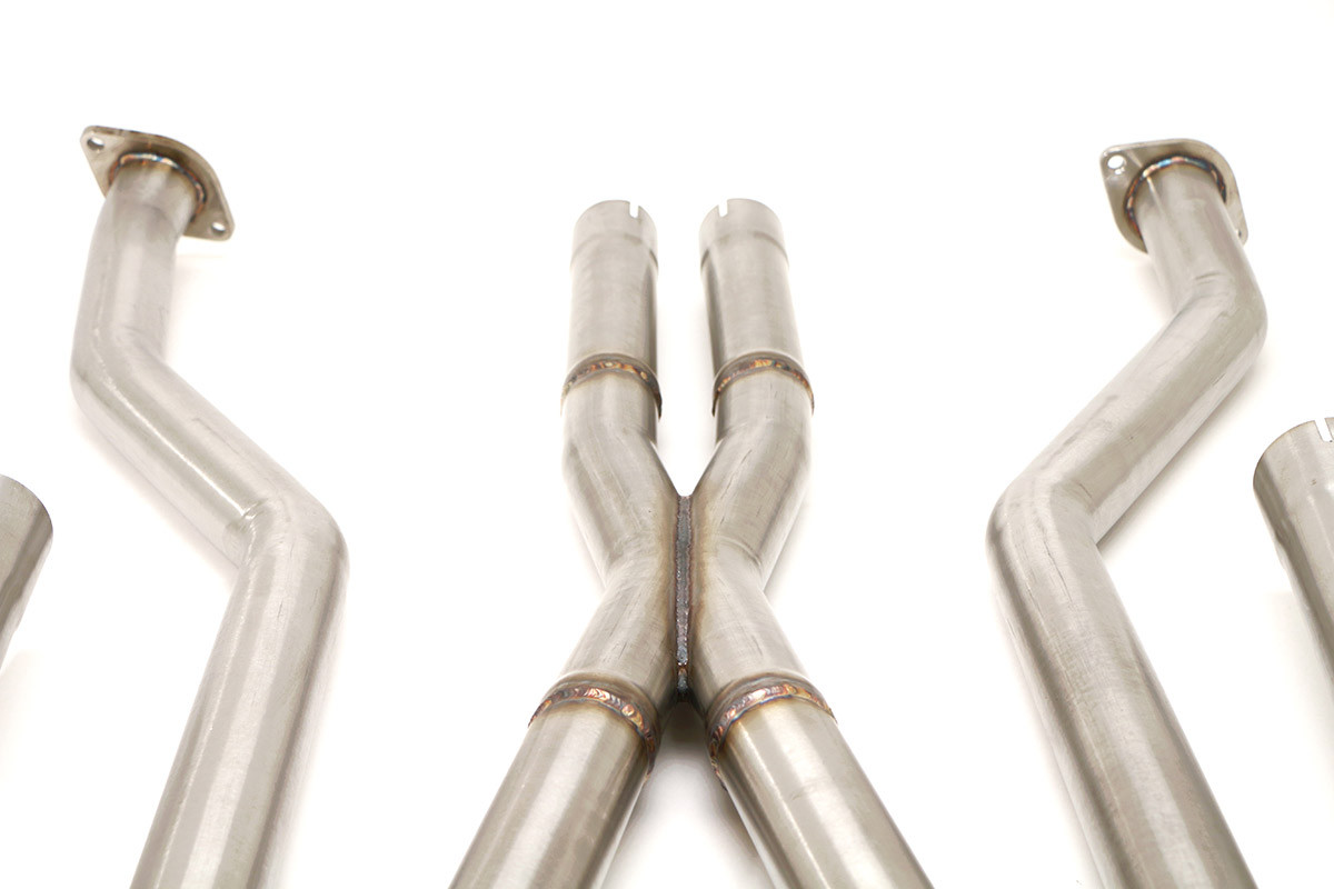 B&B - Catback Exhaust System w. X-Pipe - 09-15 CTS-V Coupe