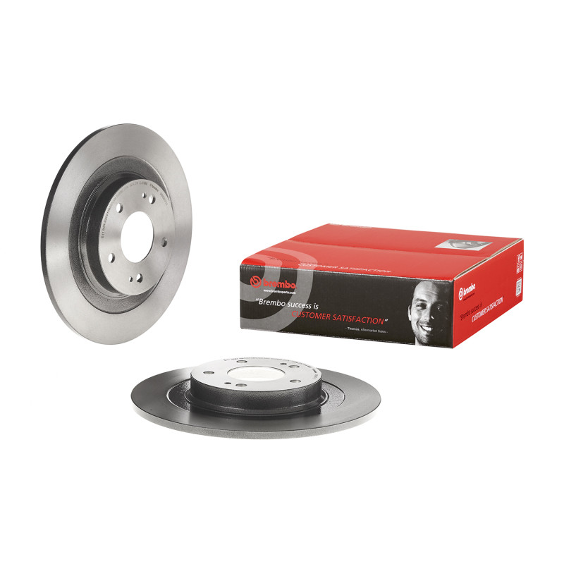 Brembo OE 18-20 Mitsubishi Eclipse Cross/14-20 Outlander UV Coated Brake Disc - Rear - 08.N267.11 User 1