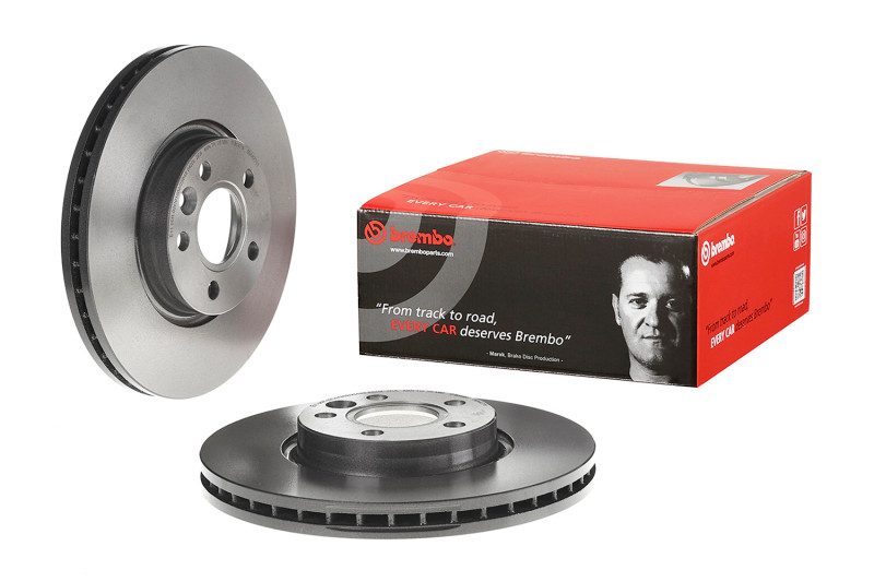 Brembo 12-15 Range Rover Evoque/11-18 Volvo S60 Front Premium UV Coated OE Equivalent Rotor - 09.A427.11 User 1