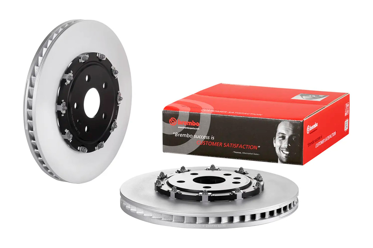 Brembo 2 Piece Front Left Rotor - 09-15 CTS-V / 12-15 Camaro ZL1 (BRE09.A665.13)