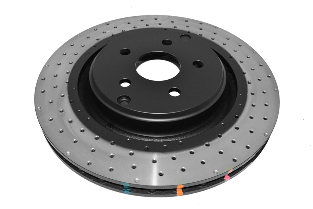 DBA T3 4000 Series Rear Rotors Drilled - Set of 2 - 09-19 CTS-V / 12-24 Camaro ZL1 (42605XD)