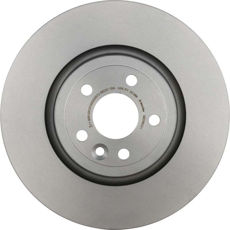 Brembo 18-22 Nissan Leaf/Rogue/19-22 Rogue Sport Rear UV Coated Rotor - 09.D063.21 Photo - Close Up
