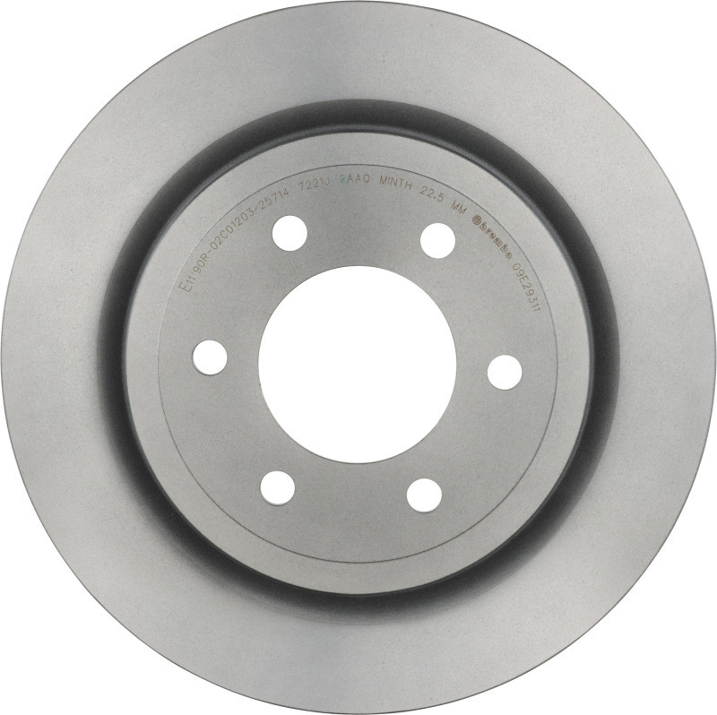 Brembo 08-21 Lexus LX570/Toyota Land Cruiser/08-22 Sequoia/07-21 Tundra Rear UV Coated Rotor - 09.E293.11 User 1