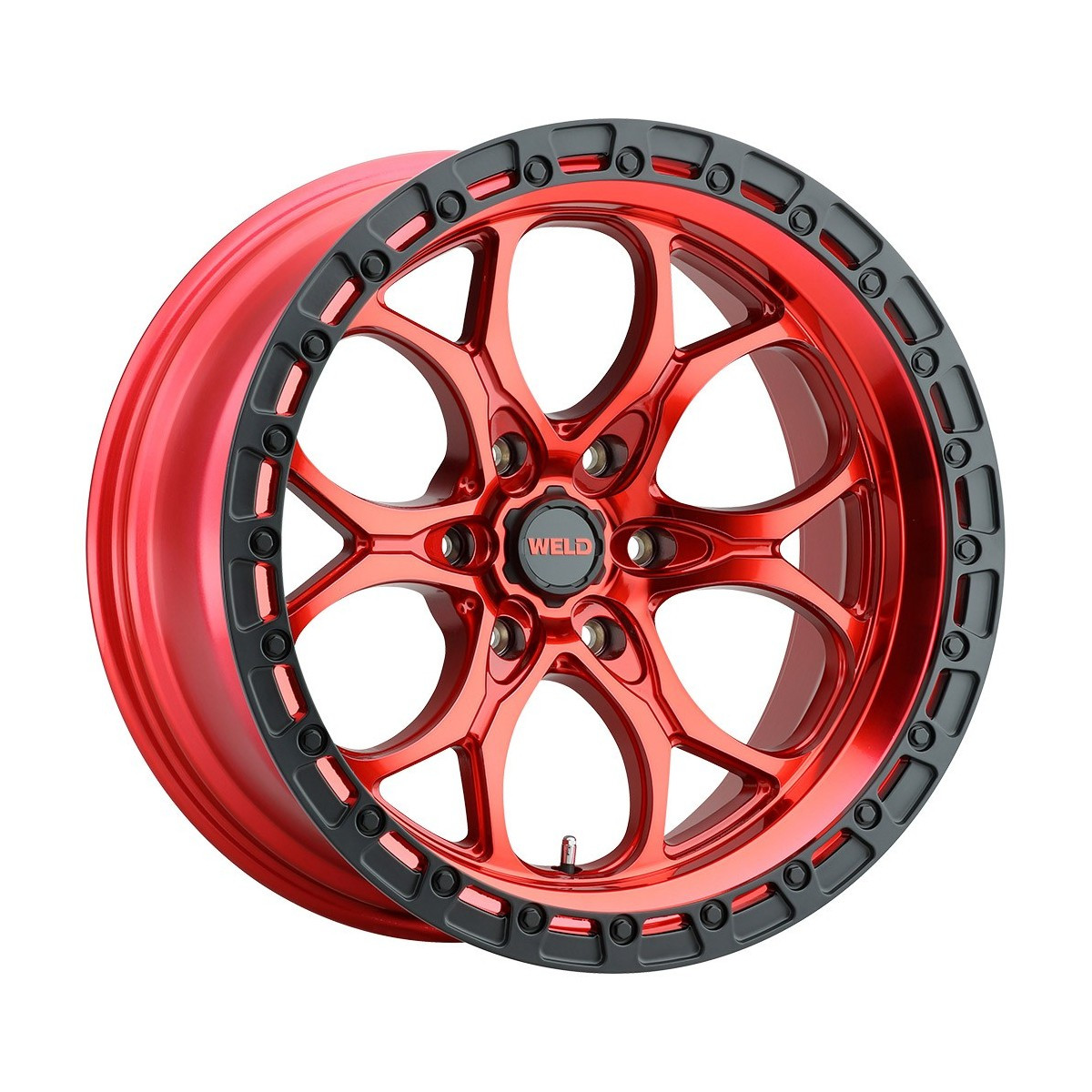 Weld Ledge 6 W134 20x10 / 6x139.7 / -18 Offset / Candy Red w